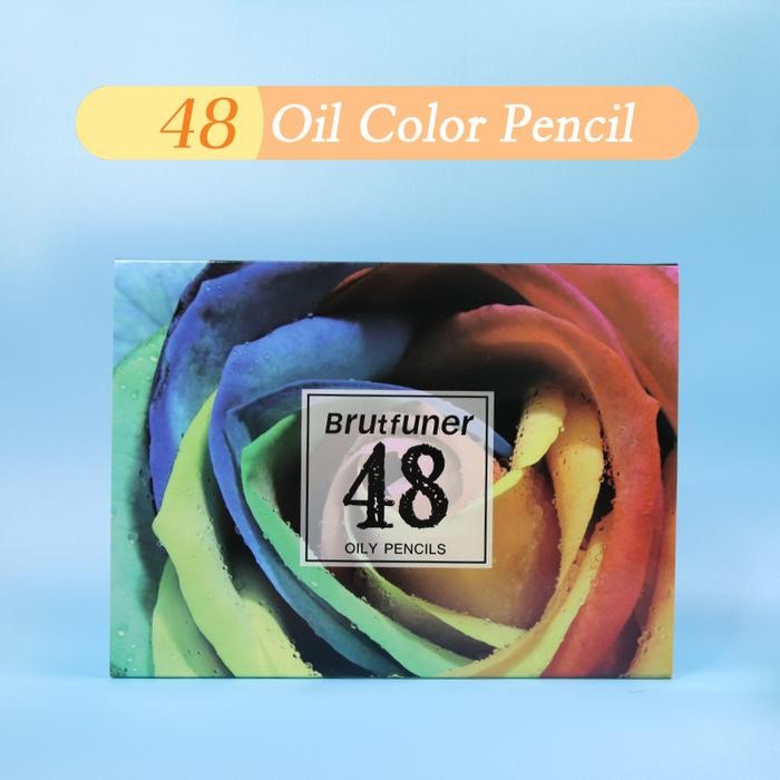 

【M-MT】FLASH SALE!!! Oil Pensil Warna Original Brutfuner / Brutfuner Profesional Oil Colored Pencils - BF 48 Oil Pencils