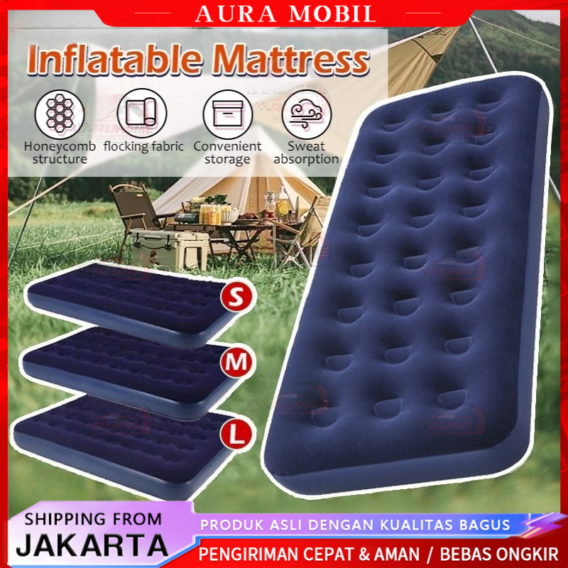 Kasur angin pompa double 2 orang /Kasur angin / matras angin airbed intex / Kasur Angin + Pompa