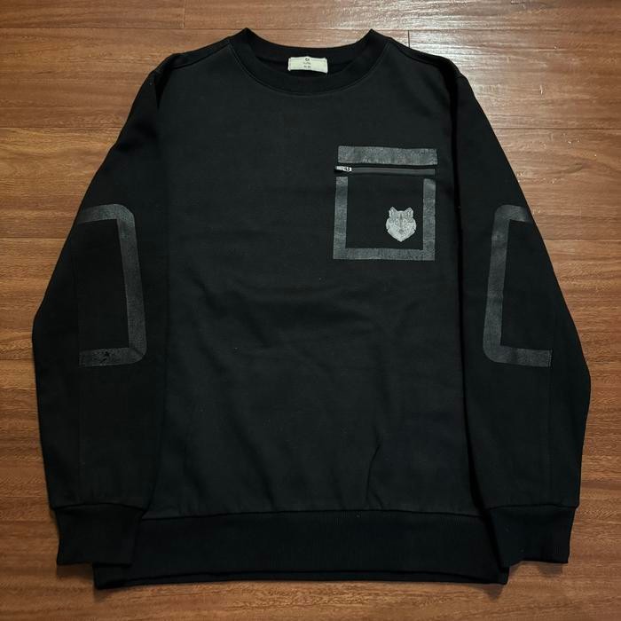 Sweater Crewneck Kulte Hitam - Size S