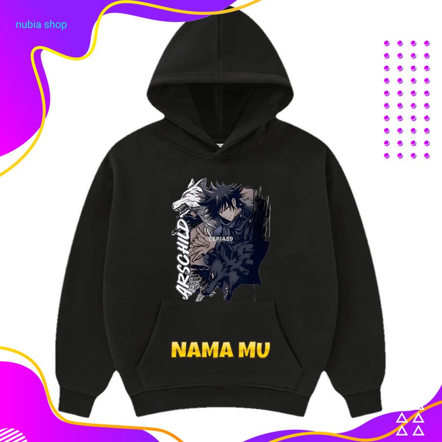 nubia Jaket Hoodie jujutsu kaisen anak laki keychain figur komik indonesia jujitsu premium jujube