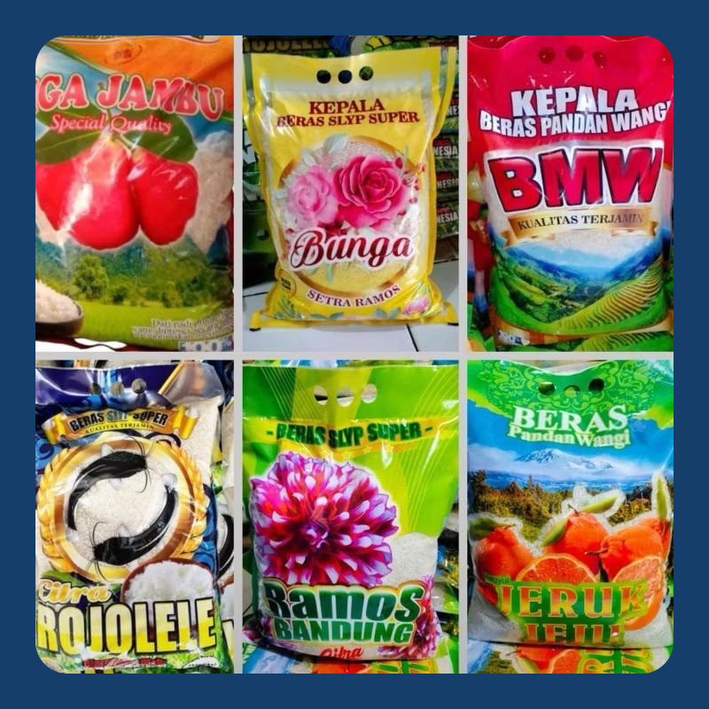 

PROMO !!! Beras Pulen BMW 5LITER, Kualitas Terjamin Beras Rojo Lele,Ketupat Pandan,Bmw,Jeruk Jeju, Tiga jambu, Ramos Bandung, Pandan Wangi 3,5kg