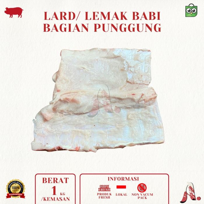 

MINYAK BABI TEBAL / LARD / PORK OIL / DAGING BABI FROZEN - LOKAL
