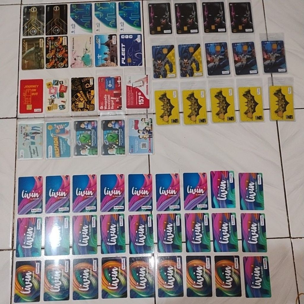 E-Money E-Toll Card Mandiri BCA BRI