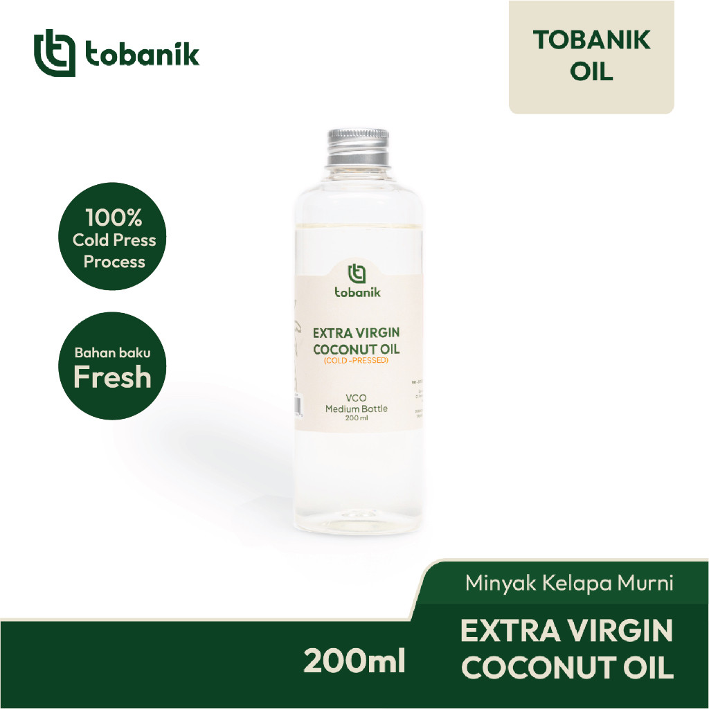 

Tobanik Virgin Coconut Oil Bali VCO 200ml Minyak Kelapa Murni 100%