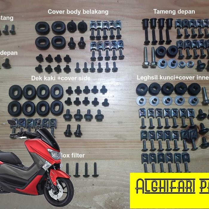 baut fullset body yamaha nmax old