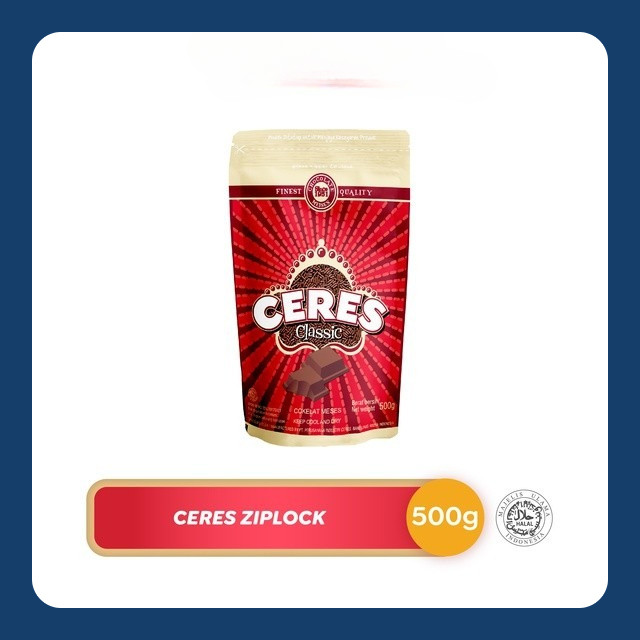 

Ceres Coklat Meses/Meises coklat Hagelslag Ziplock 500 gram