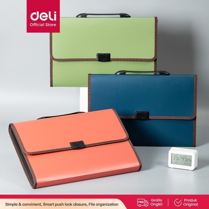 

Deli EB40602 Expanding File Snap FC 13P 2C / Expanding File 13 Kantong