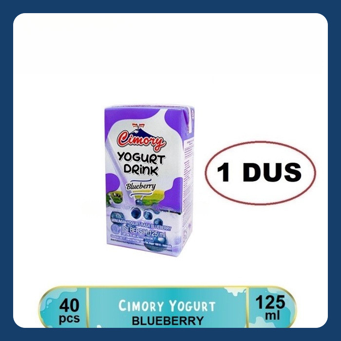 

CIMORY YOGURT Drink BLUEBERRY MINI 125 ml - (HARGA 1 DUS ISI 40 pcs)