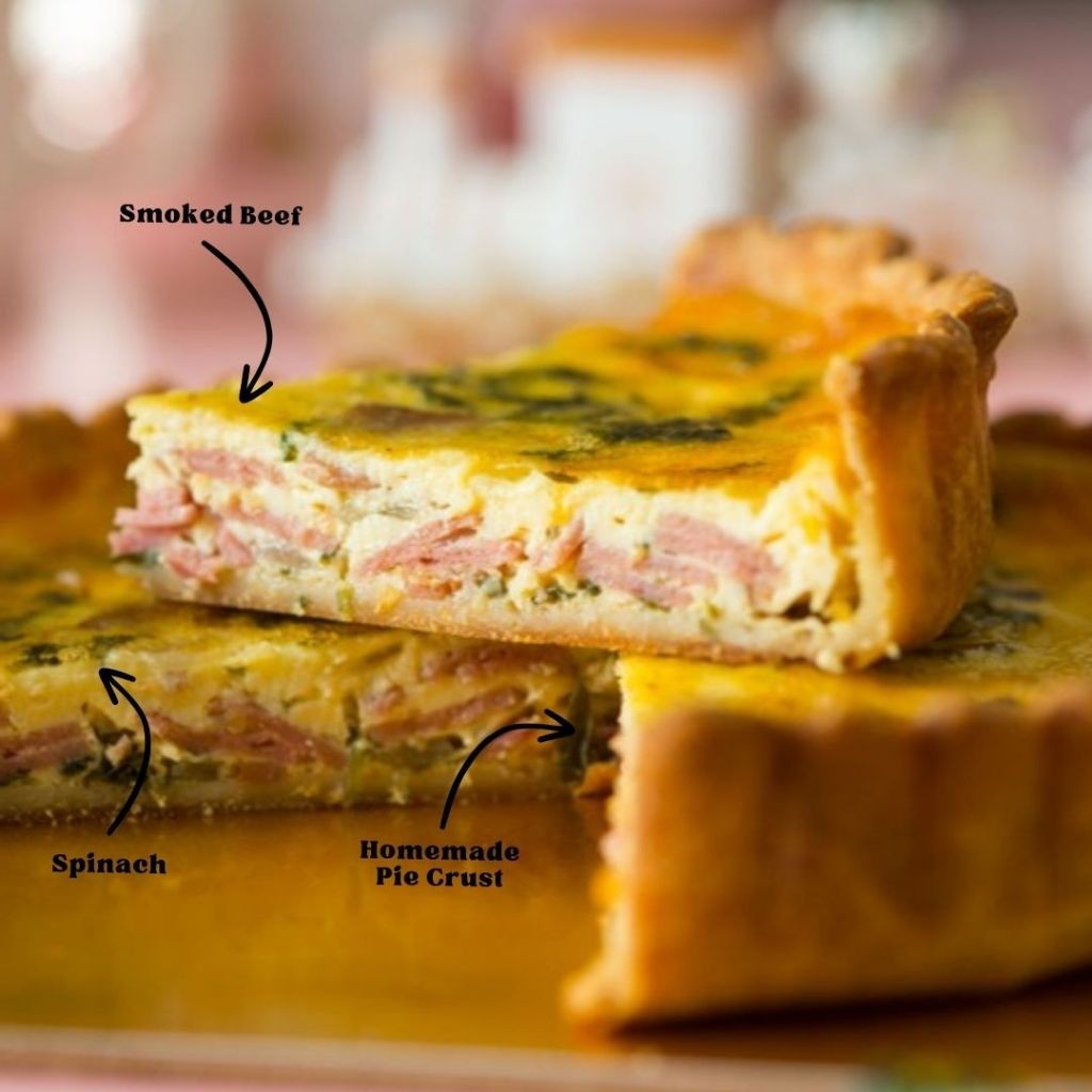 

TERLARIS CNY Hampers IMLEK / PARSEL Sincia / Lunar Parcel - Smoked Beef Quiche