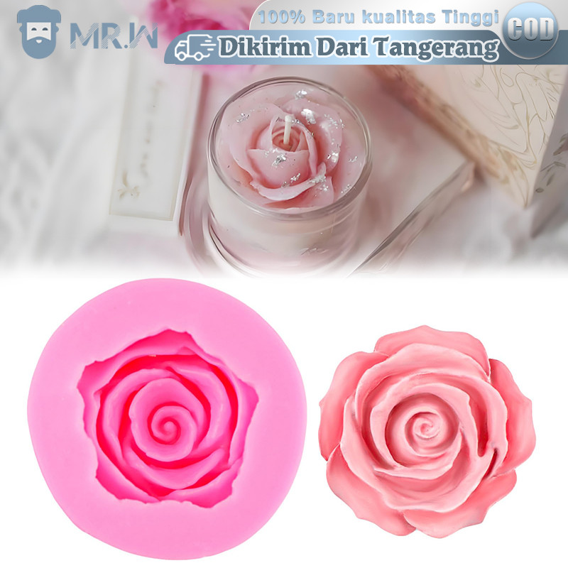 Cetakan Puding Mawar Kecil Cetakan Bunga Puding Silikon Flower DIY