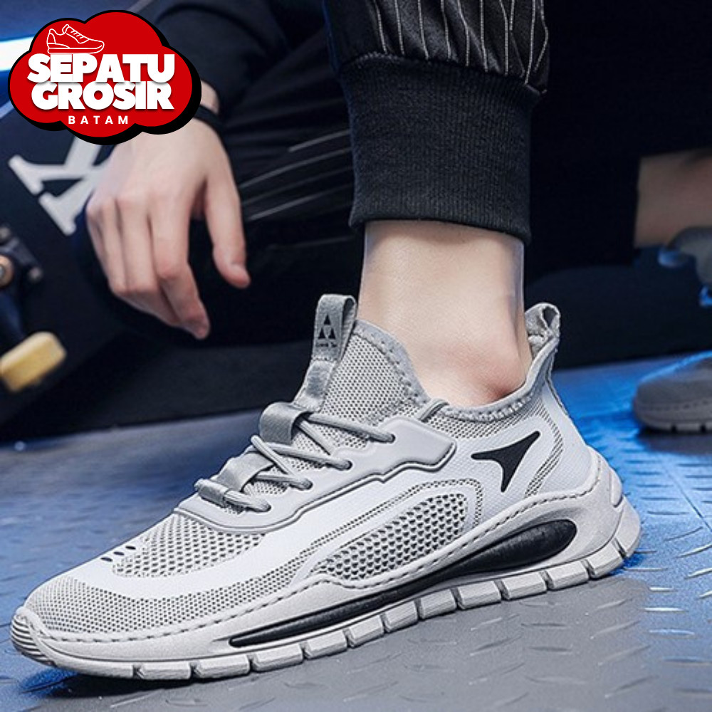 Sepatu Grosir Batam S029 Sepatu Sneakers Pria Running Shoes Fashion