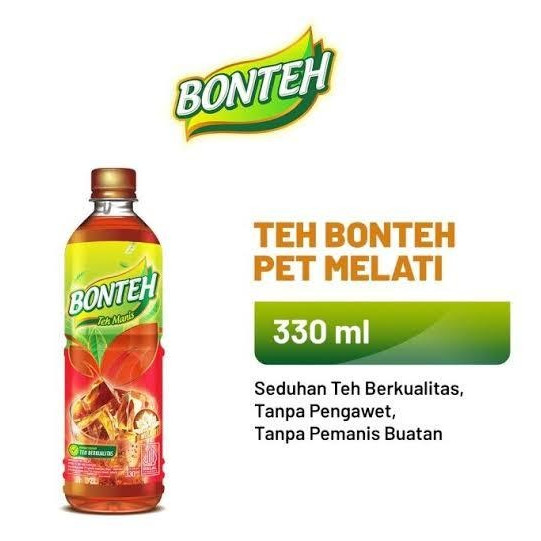 

BONTEH TEH MELATI 330ml 1dus isi 12 Botol