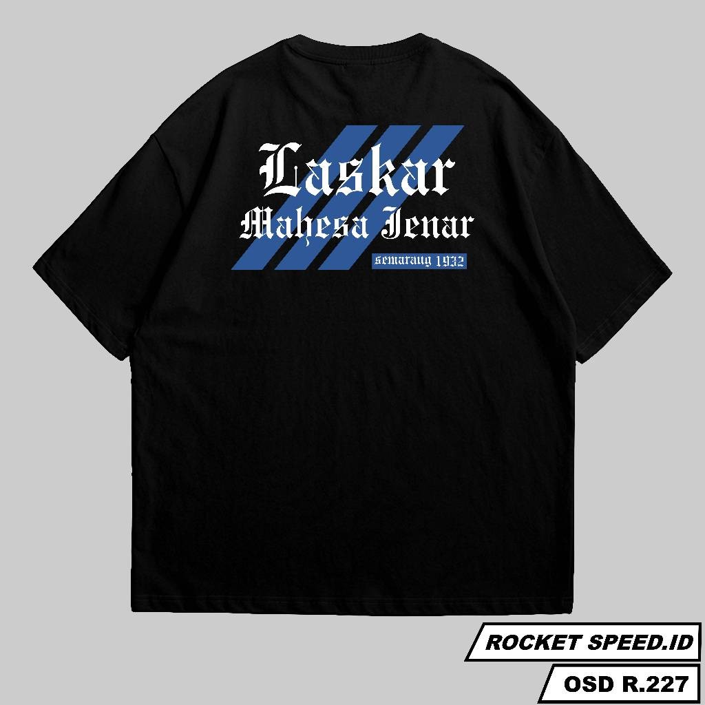 Kaos LASKAR MAHESA JENAR Kaos Kata-Kata Kaos BAJU Distro katun combed