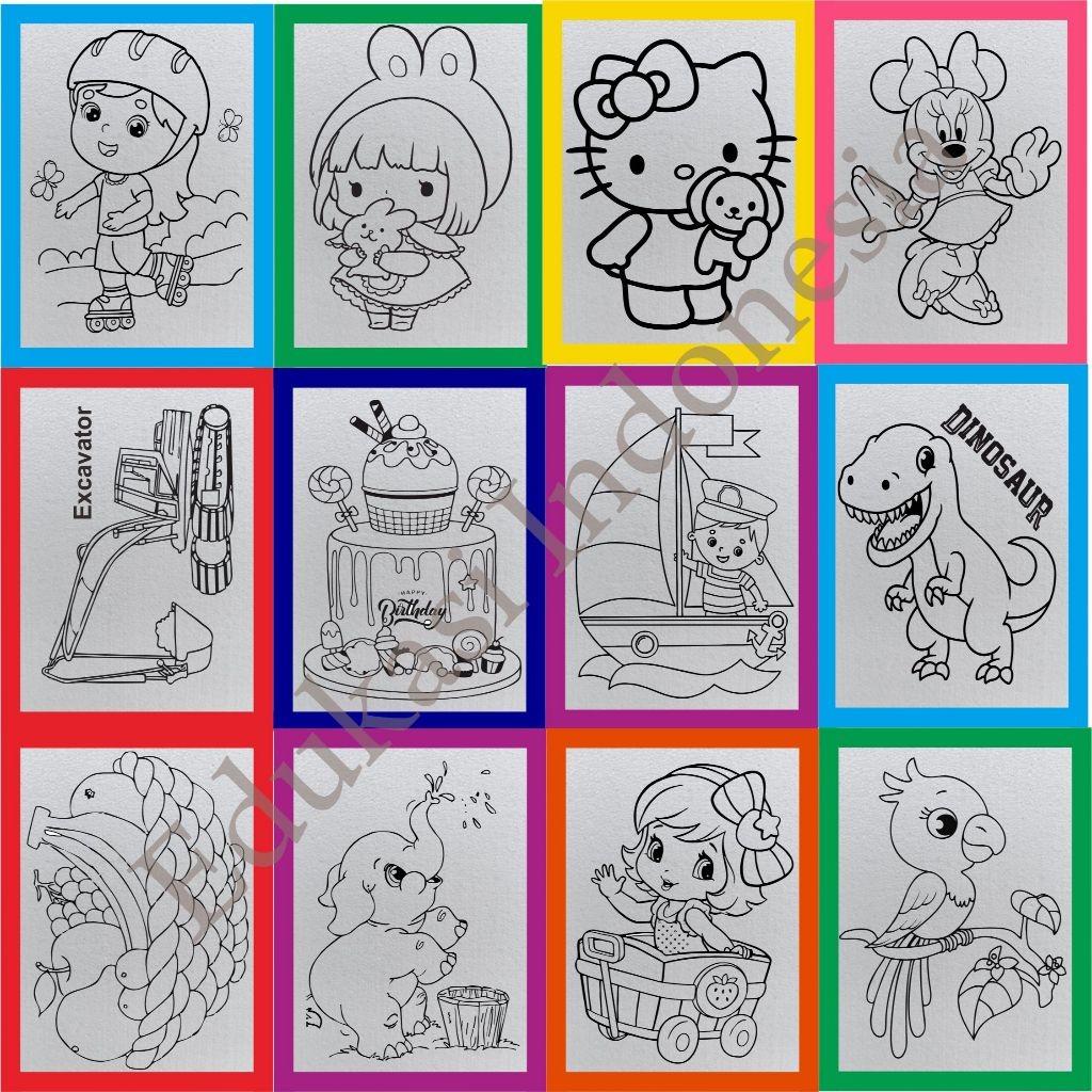 

Paket 30 styrofoam lukis ukuran 30x40 list lakban / sterofoam / gabus melukis / mewarnai steropom / termurah / grosir gabus