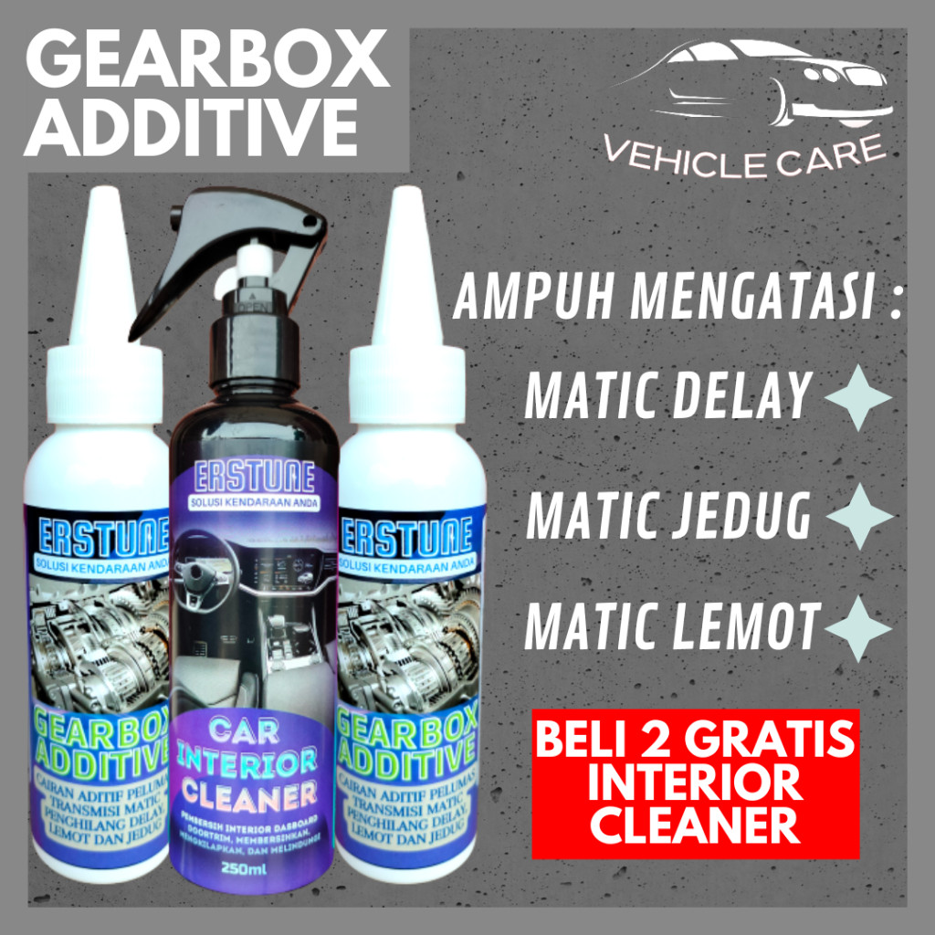 ADITIF MATIC ERSTUNE Gearbox Additive 75ml Cairan Aditif Pelumas Transmisi Matic