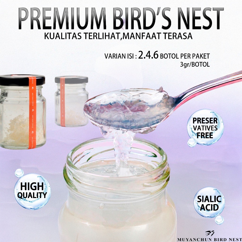 

Sarang Burung Walet Kering Siap Masak 100% Asli Kualitas Terlihat Jelas Tanpa Pengawet Mudah Dimasak