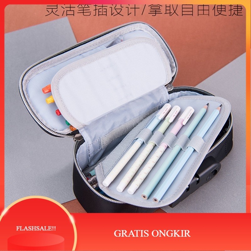 

COD Kotak Pencil Dengan Kunci Kombinasi MB967