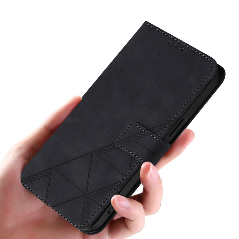 For SONY Xperia 10 III LITE Xperia 1 VIII 1 VII Case New Design Leather Triangle Geometric pattern s