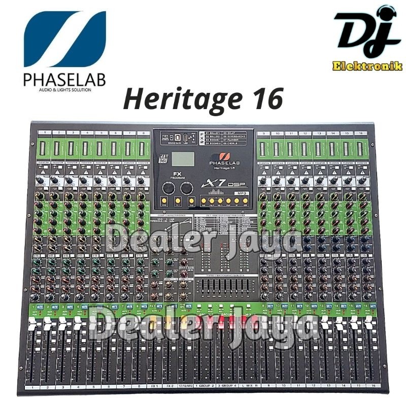 Mixer Analog Phaselab HERITAGE 16 / HERITAGE16 - 16 channelCO