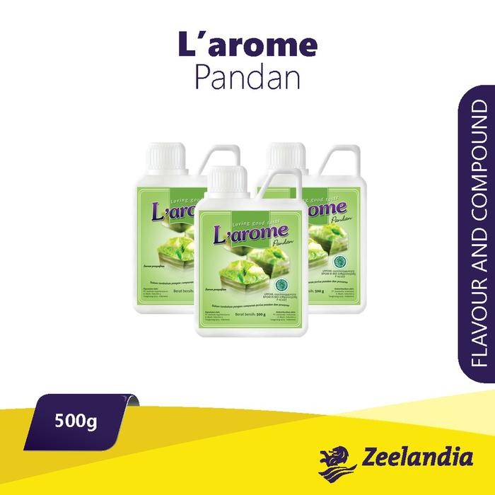 

ZEELANDIA LAROME L'AROME Perisa Pasta Pandan Pasta Paste Wangi 500 gr