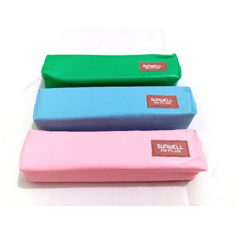 

KOTAK PENSIL/TEMPAT PENSIL SLETING KULIT POLOS SW-PC-206