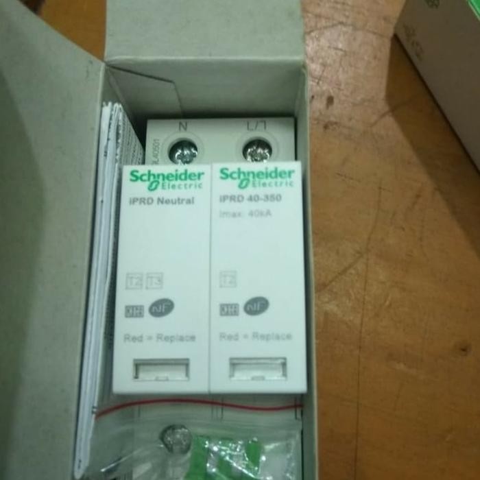 Surge Arrester Schneider iPRD1P+N 40Ka
