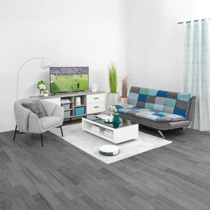 Sofa Bed Minimalis INFORMA Patchwork Sofa Tidur Fabric