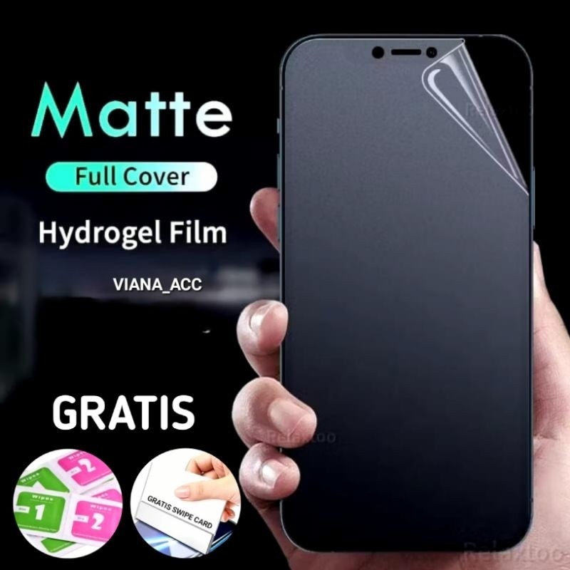 INSTANT + COD HYDROGEL FILM MATTE INFINIX NOTE 11 NFC 12 11 PRO 12 2023 11S 12I 2022 12I 30 PRO 7 7 