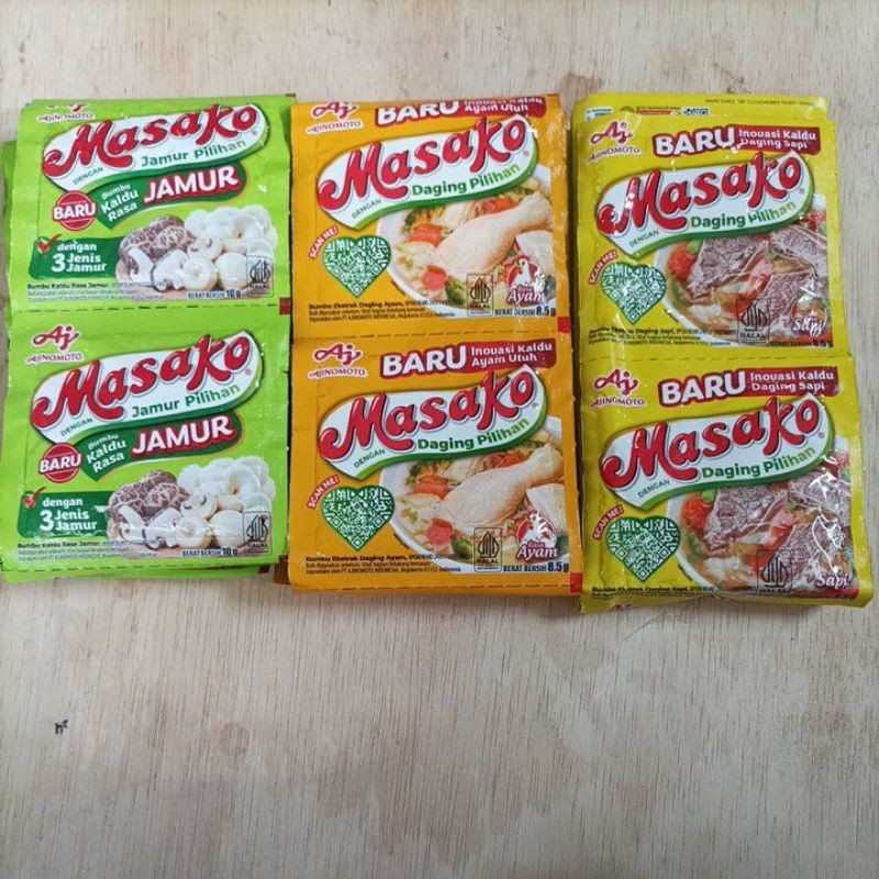 

PROMO!! Masako renceng 12 SACHET x 8g