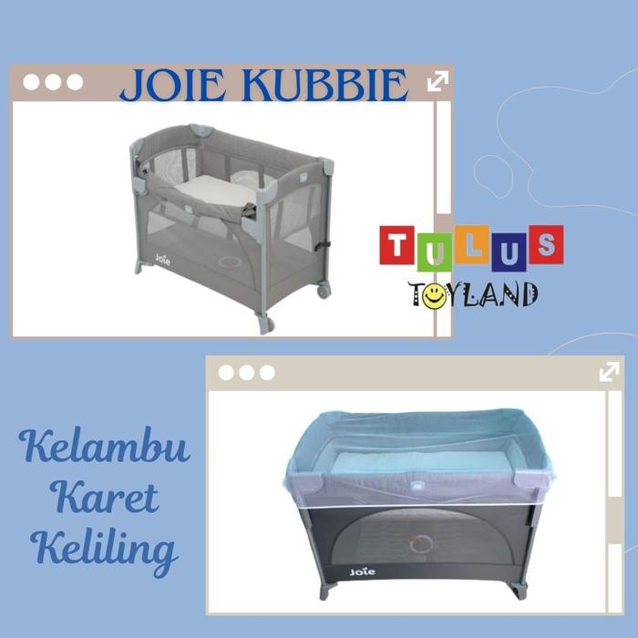 OZZ Kelambu Box Bayi Joie Kubbie Commuter Excursion Model Slip On Anti Nyamuk Praktis Multifungsi Ba