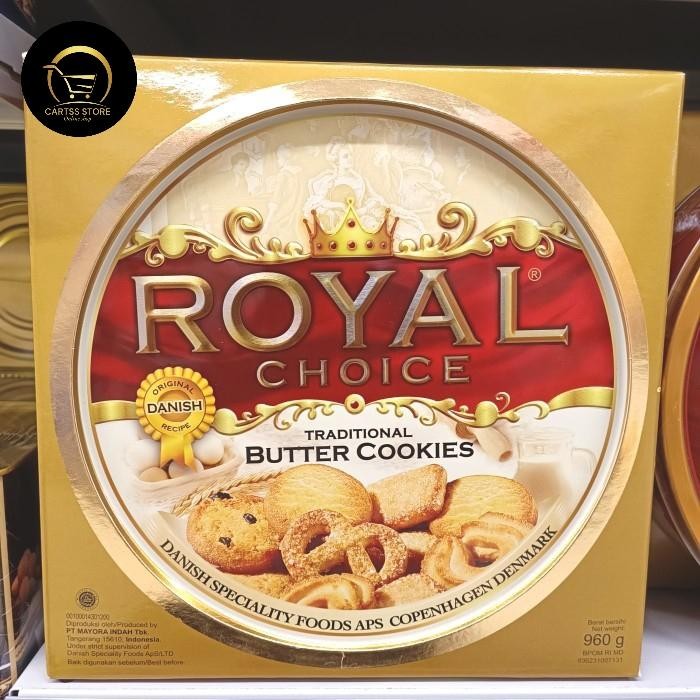 

Danish Royal Choice traditional Butter Cookies - 960 GRAM
