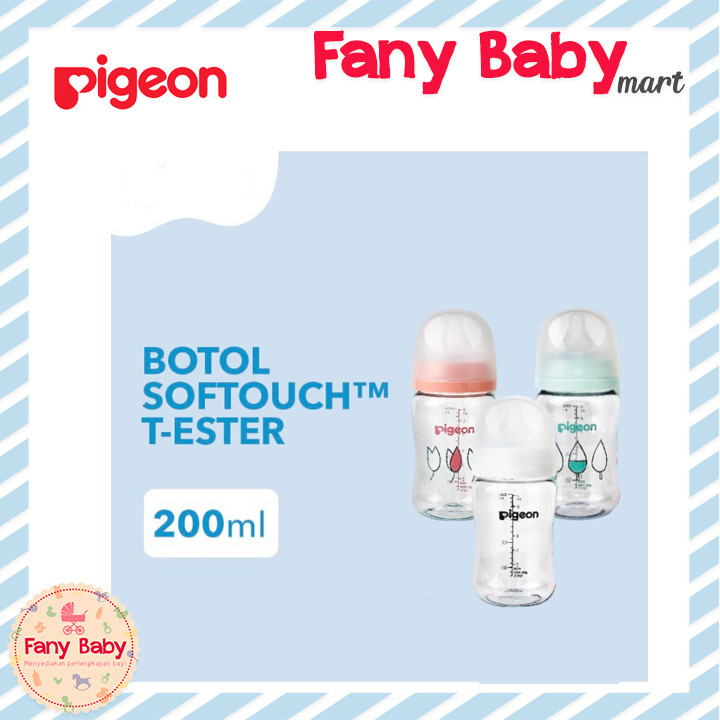 PIGEON BOTOL T-ESTER WIDE NECK BPP SOFT TOUCH 200ML