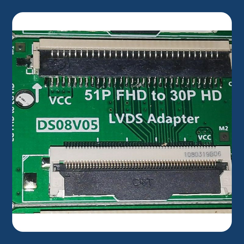 Konverter FHD 51 Pin to HD 30 Pin Converter FHD to HD Konverter FHD LG to HD LG