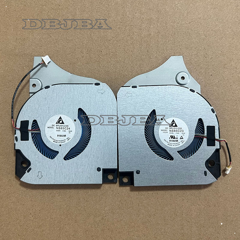 CPU GPU Cooling Fan For DELL G5 5590 G7 7790 0T08W2 0FTV1X NS85C23-18J32 NS85C24-18J33 5V 0.5A Fan