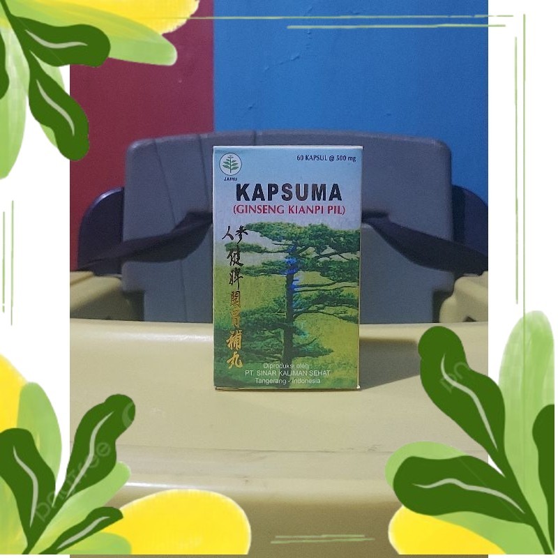 

BEBAS ONGKIR~ASLI ORIGINAL!!!! Kapsuma Ginseng Kian Pi Pil Penambah Nafsu Makan apotektutop~