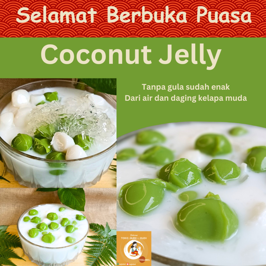 

Es Kelapa Jelly Coconut Jelly Dessert Es Kelapa Muda