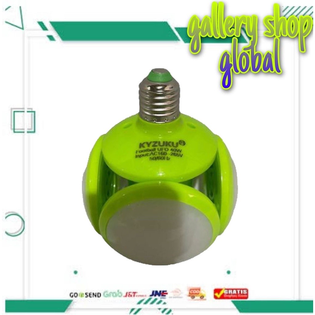 Lampu LED Bohlam 40 watt KYUZUKU / Lampu Bola UFO - TOP Super Led