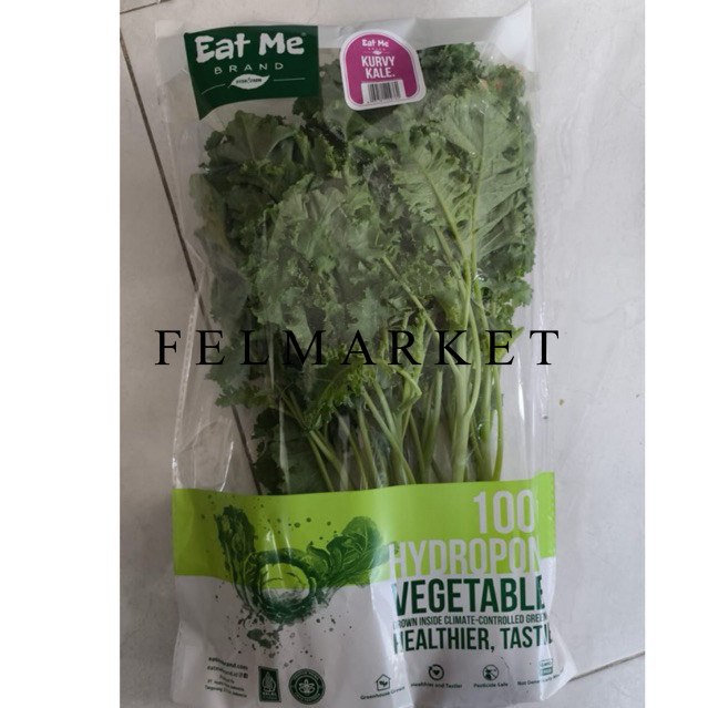 

sayur Daun kale Hydroponic Fresh / Pack