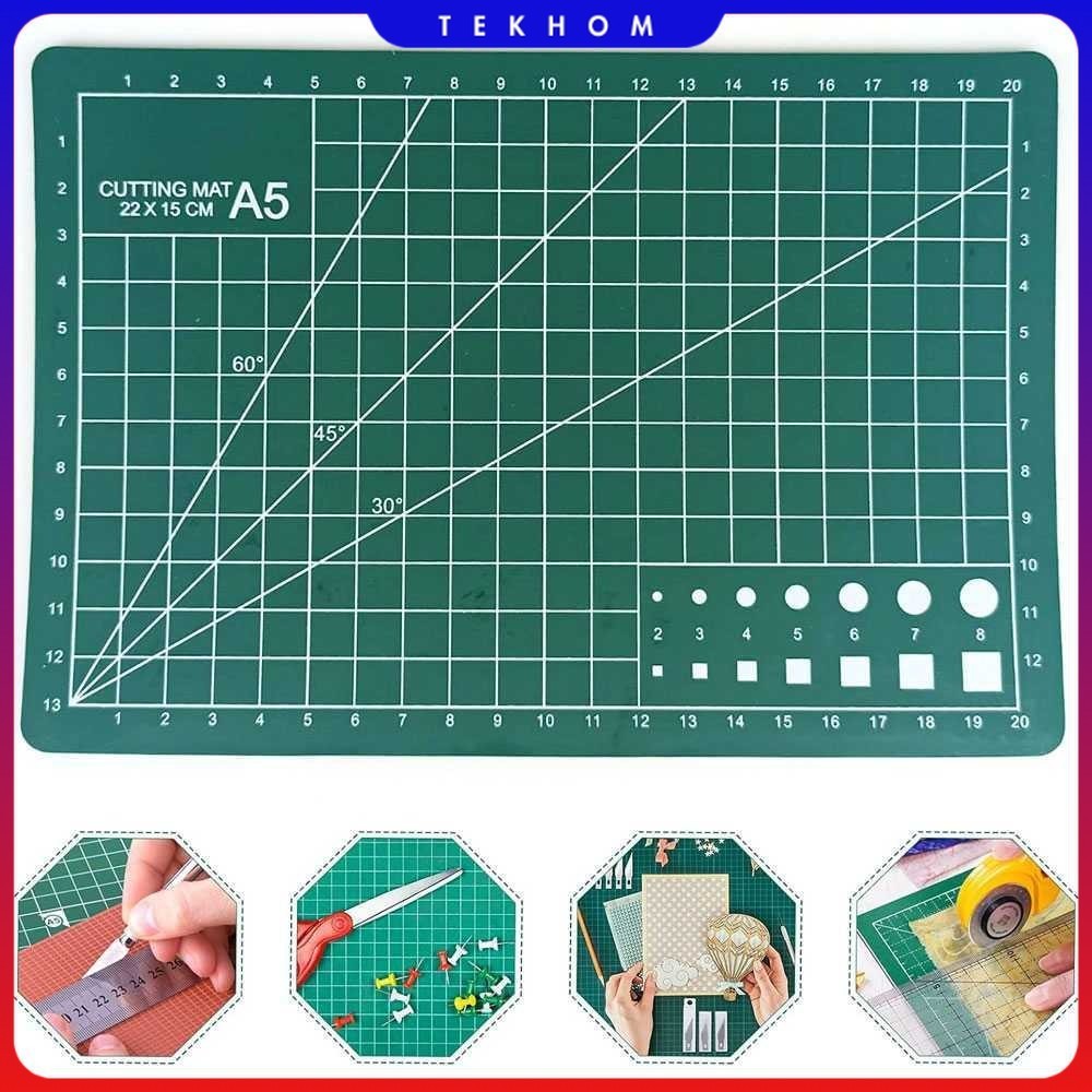 

Working Pad Cutting Mat Alas Potong Papan Kerja A5 22x15cm - GKSA4