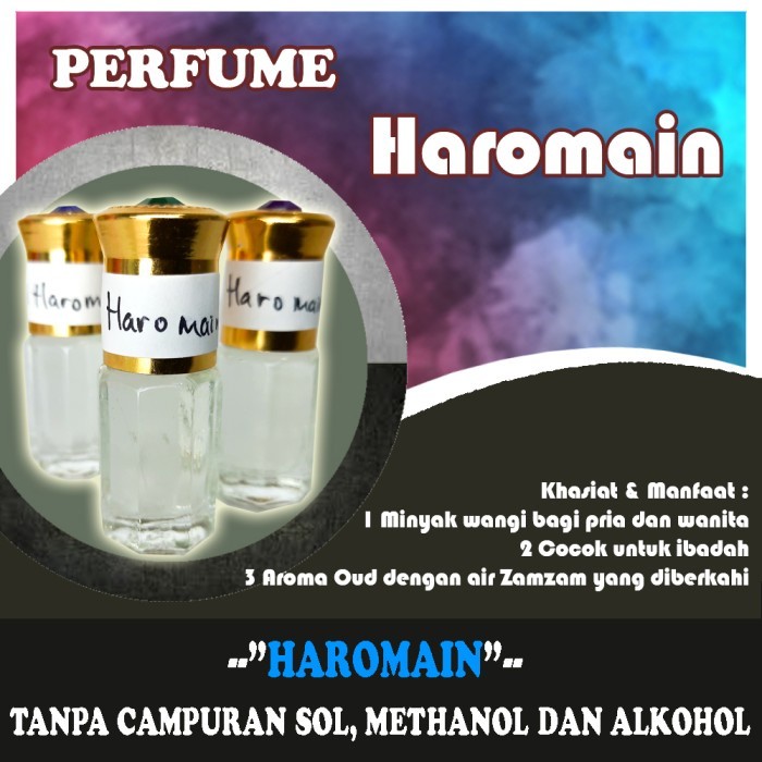 PARFUM AL HARAMAIN MADINAH ORIGINAL ALHARAMAIN MINYAK WANGI HAROMAIN