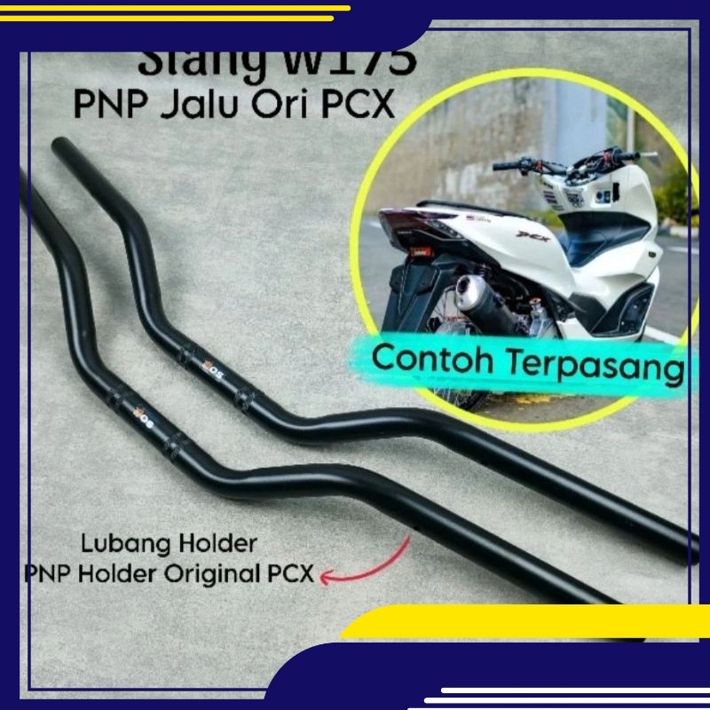 Stang RZR untuk Motor Yamaha Nmax Aerox Lexi Jupiter Setang Coating