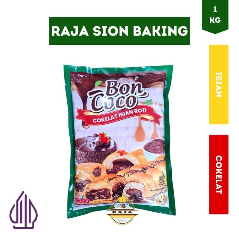 

Selai Cokelat Boncoco Premium 1 KG Cocok Untuk Roti