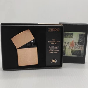 Zippo 48107 Reg Brushed Copper Original