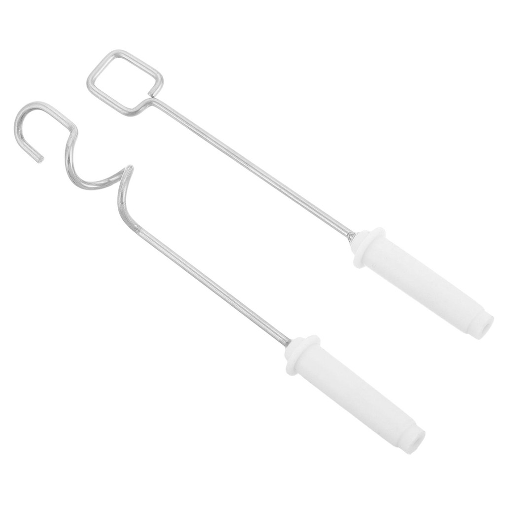 

2Pcs Pigment Mixer Head for Resin Cement Paint Electric Tool Supplies Spiral Paddle Painting Accessories Acrylic