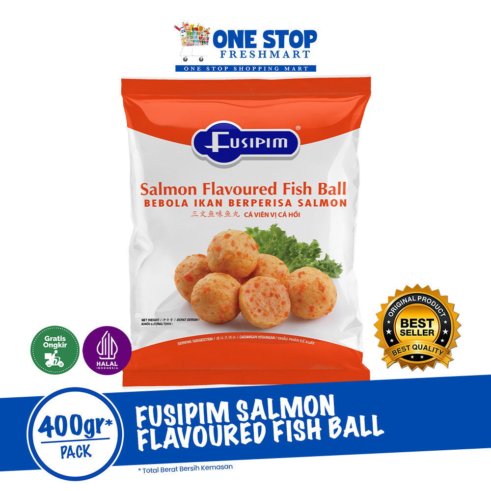 

FUSIPIM SALMON FISH BALL 400GR