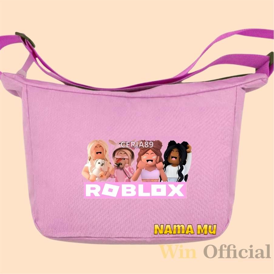 Tas Selempang Anak Tas Serut Anak Cewek Cowok Motif Game Roblox Tas Slempang Sekolah Anak Tk Sd Smp 
