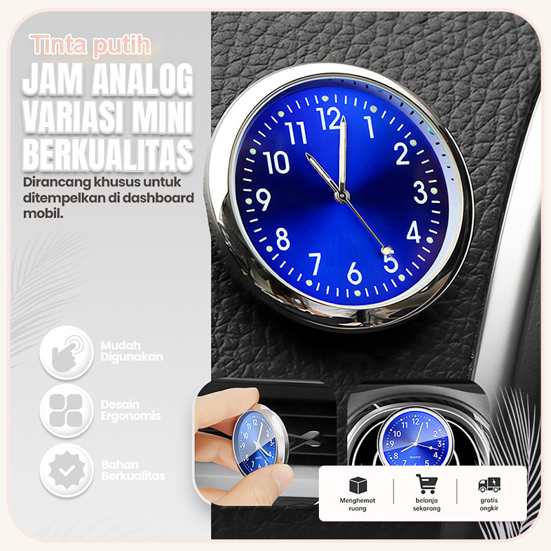 Produsen jam mobil grosir jam mobil kepala jam kuarsa ornamen jam mobil paduan jam mobil bercahaya
