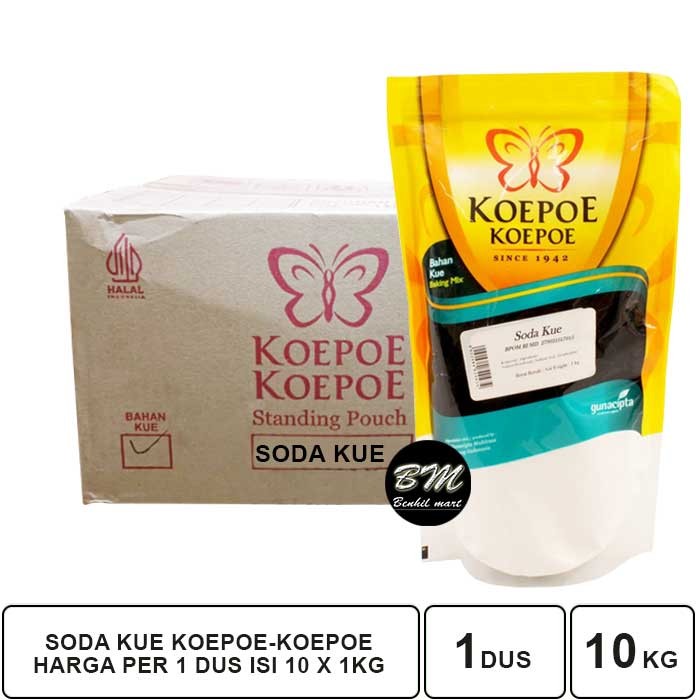 

1 DUS ISI 10 PCS/ POUCH SODA KUE CAP KOEPOE KOEPOE/SODA KUE CAP KUPU KUPU 1KG