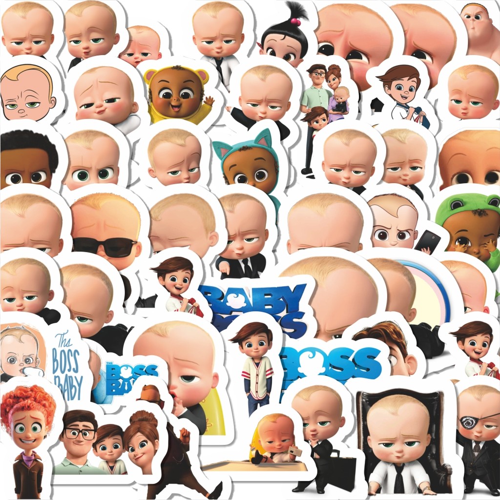 

Stiker Cutting Pack Stiker Kartun The Baby Boss Stiker Isi 100Pcs Series Aesthetic Lucu Keren Untuk Koper Bahan Vynil