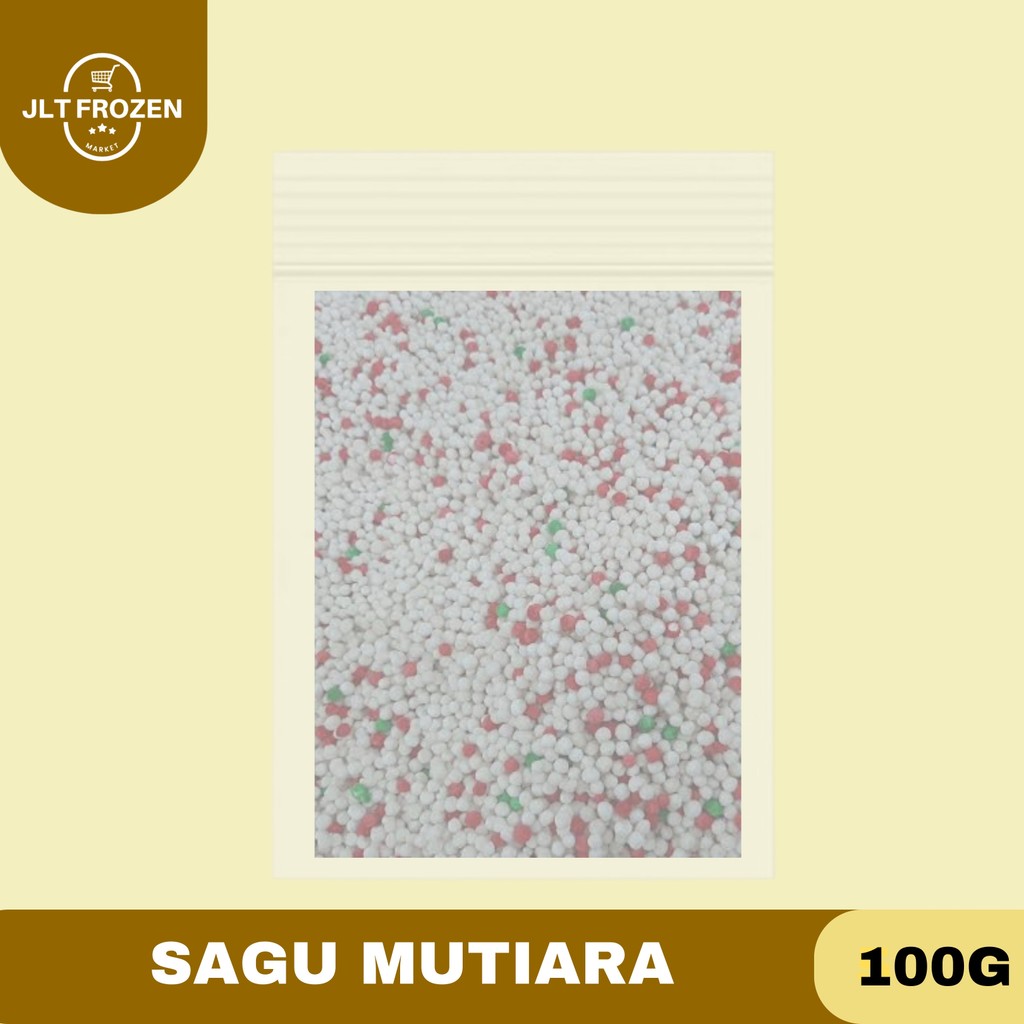 

Sagu Mutiara / Toping Minuman / Toping Es Campur Kemasan / 100G